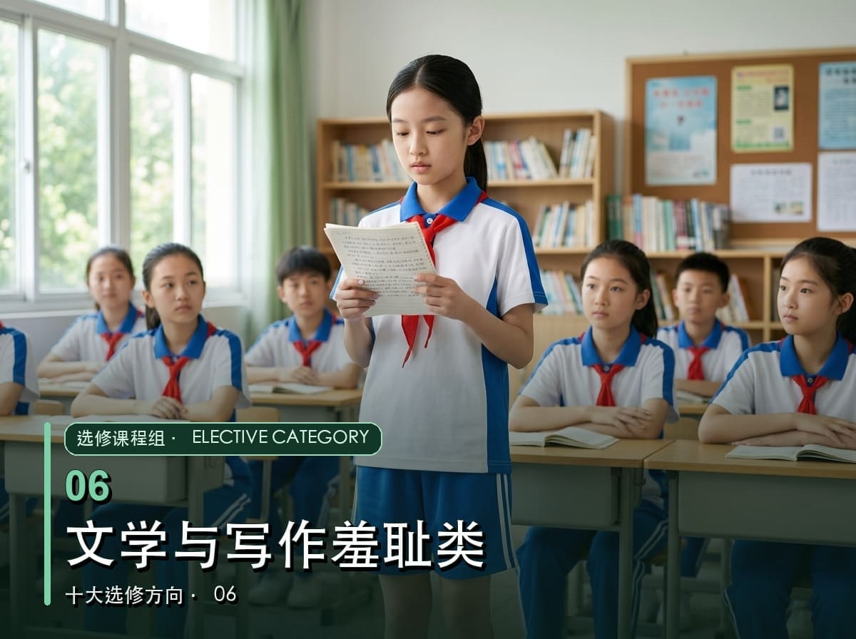 文学与写作羞耻类课程组配图