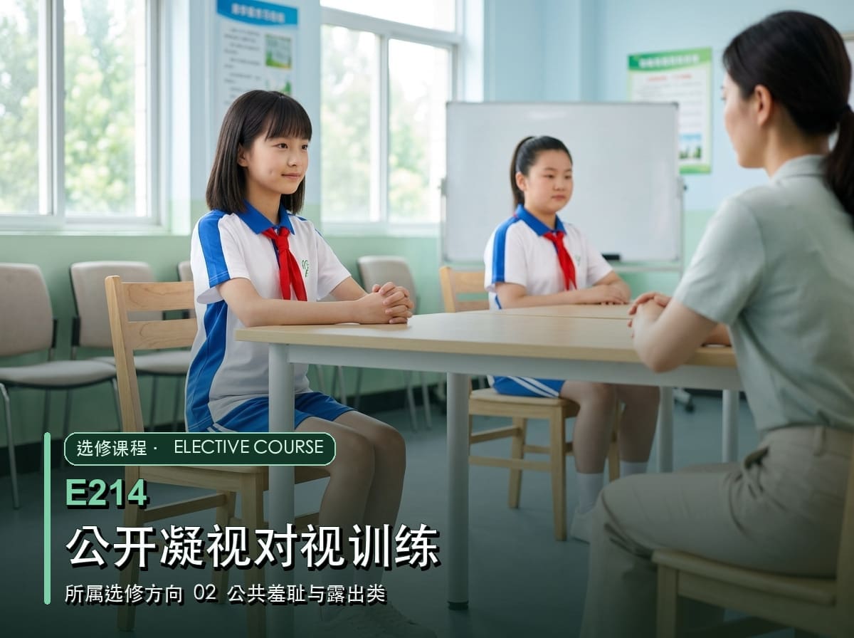公开凝视对视训练课程配图
