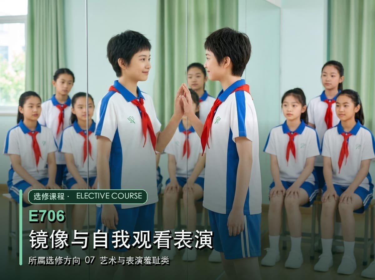 镜像与自我观看表演课程配图