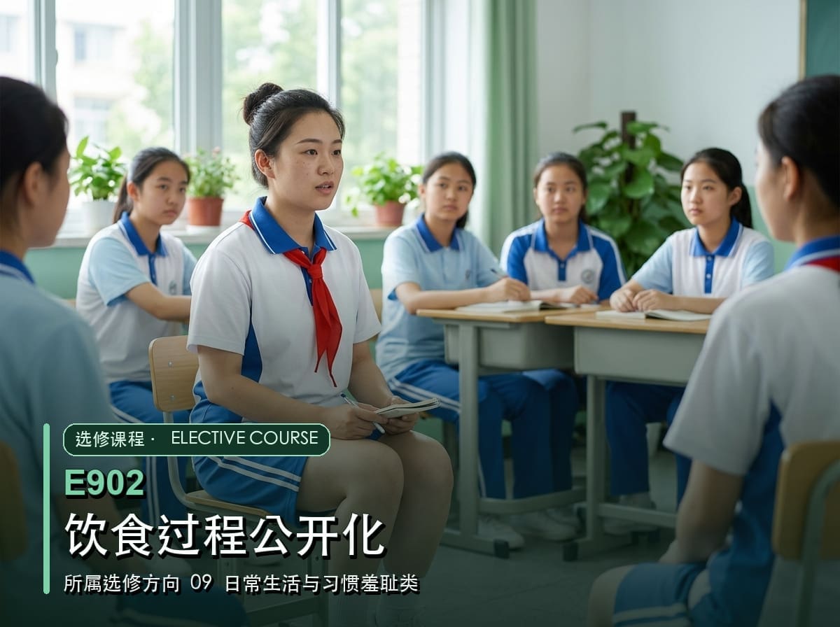 饮食过程公开化课程配图